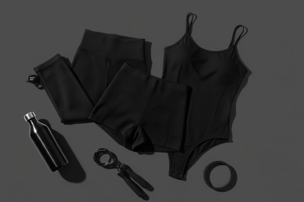 Women's Black Sculpting Bundle - Camisole Bodysuit